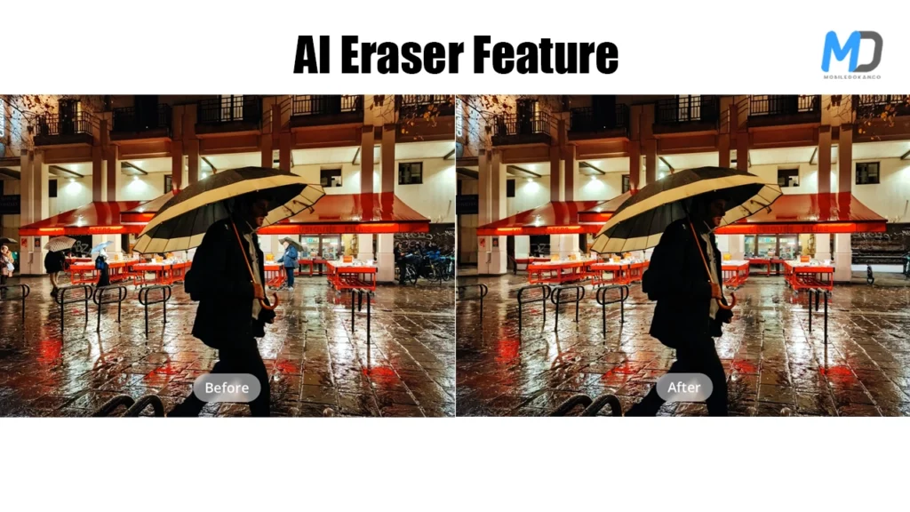 AI Eraser features